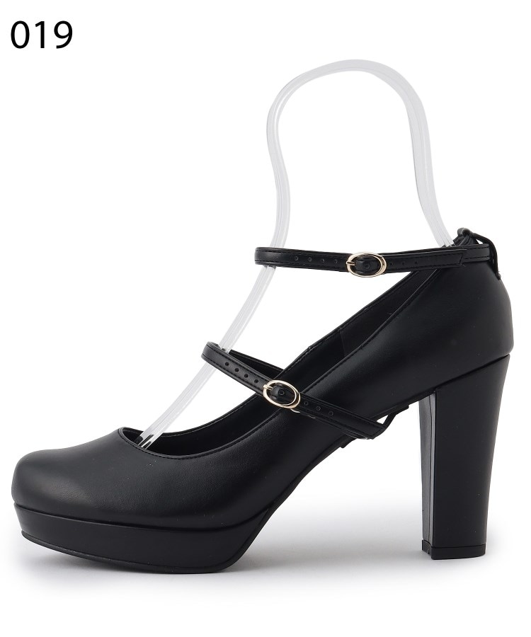 5WAYチャンキーヒール厚底パンプス(パンプス) | ESPERANZA 5WAYチャンキーヒール厚底パンプス(パンプス) | ESPERANZA
