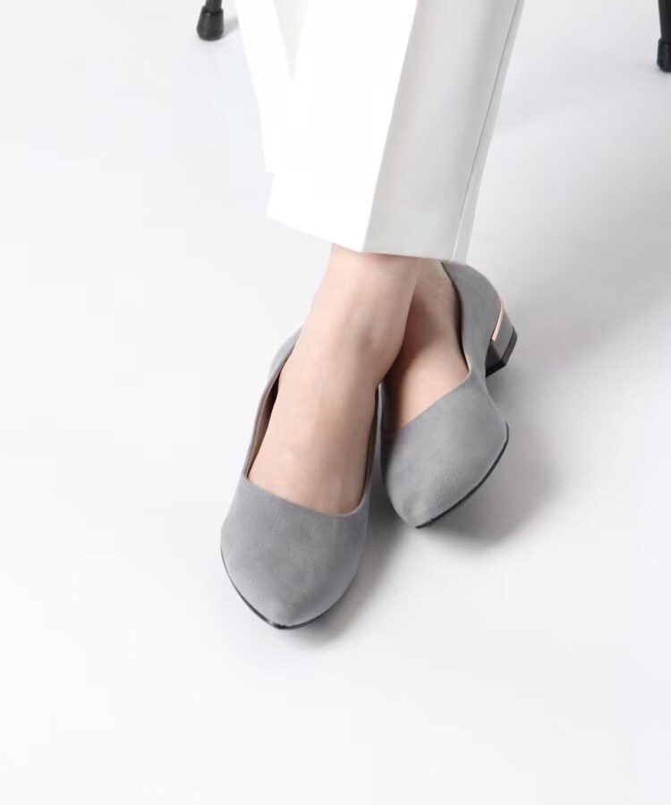 エスペランサ(ESPERANZA)の＼累計販売7000足／通勤通学におすすめクッションフラットヒールパンプス 歩きやすい、疲れにくい、痛くない45