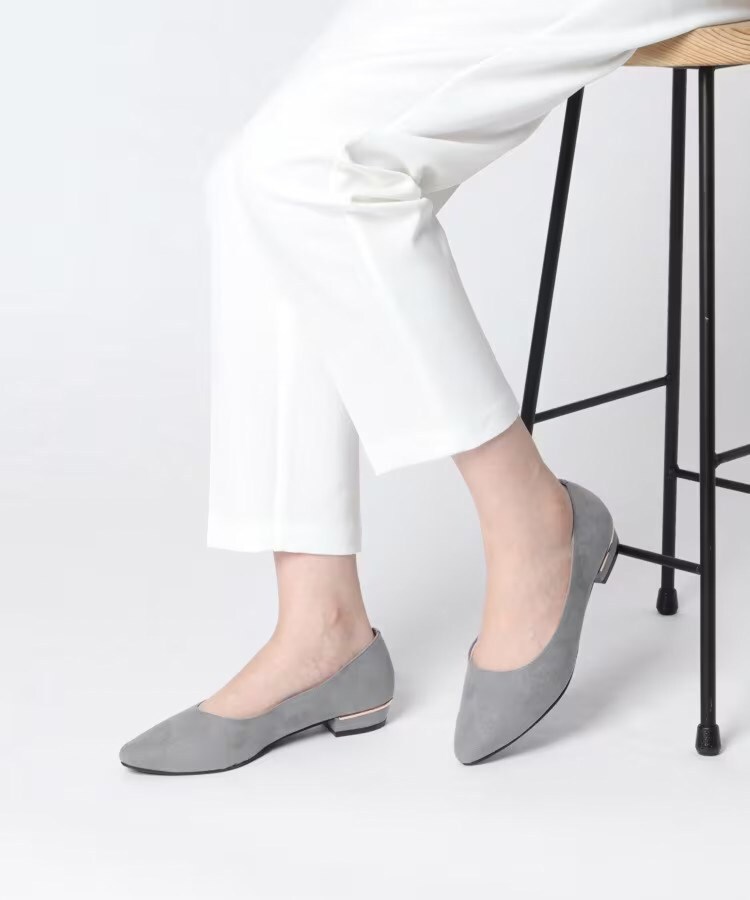 エスペランサ(ESPERANZA)の＼累計販売7000足／通勤通学におすすめクッションフラットヒールパンプス 歩きやすい、疲れにくい、痛くない46