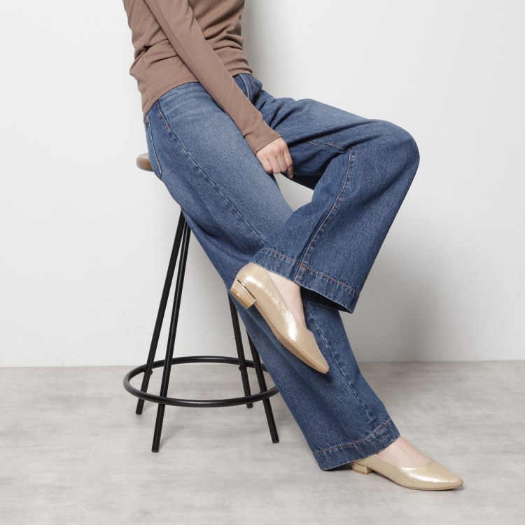 エスペランサ(ESPERANZA)の＼累計販売7000足／通勤通学におすすめクッションフラットヒールパンプス 歩きやすい、疲れにくい、痛くない パンプス