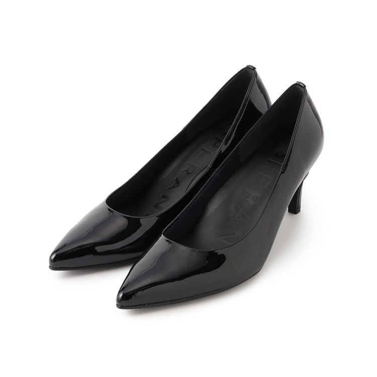 エスペランサ(ESPERANZA)の疲れにくいパンプス＜約7.5cmヒール＞ 歩きやすい レイン対応 ブラックフォーマル パンプス
