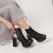 エスペランサ(ESPERANZA)の【ラク盛り／ブーサン】リピーター続出／脚長美脚　厚底ブーツサンダル55
