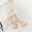 エスペランサ(ESPERANZA)の3WAYデザインカット厚底パンプス2