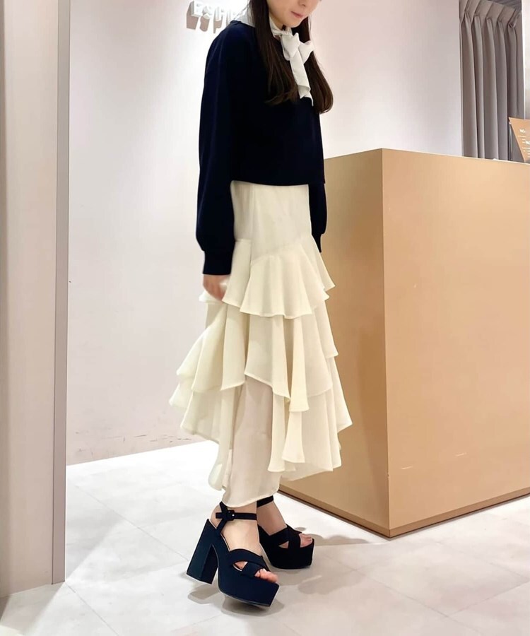 エスペランサ(ESPERANZA)の【ラク盛り／サンダル】リピーター続出／脚長美脚　ラク盛り厚底サンダル55