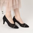 エスペランサ(ESPERANZA)の切替チュールレースパンプス20