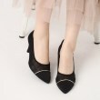 エスペランサ(ESPERANZA)の切替チュールレースパンプス2