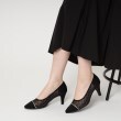 エスペランサ(ESPERANZA)の切替チュールレースパンプス25
