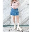 エスペランサ(ESPERANZA)の【ラク盛り／ショートブーツ】リピーター続出／脚長美脚　厚底レースアップブーツ37