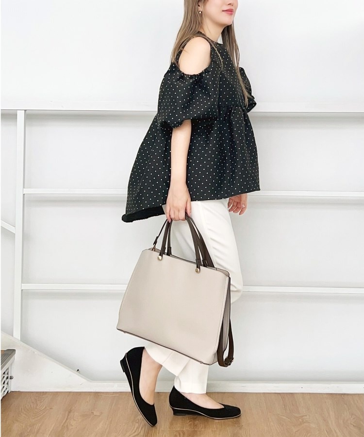 エスペランサ(ESPERANZA)の＜A4すっぽり＞2WAYお仕事トート42