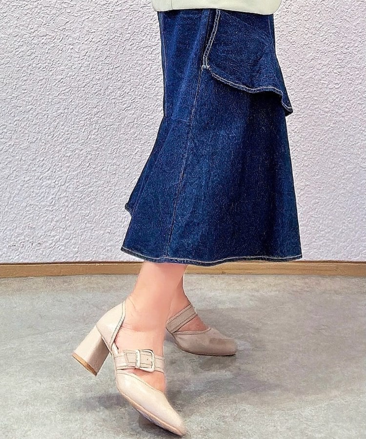 エスペランサ(ESPERANZA)のセパレートバックルパンプス14