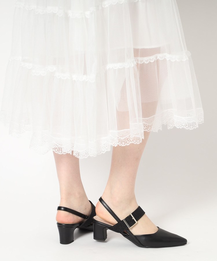 エスペランサ(ESPERANZA)のスリングバックミュールパンプス30