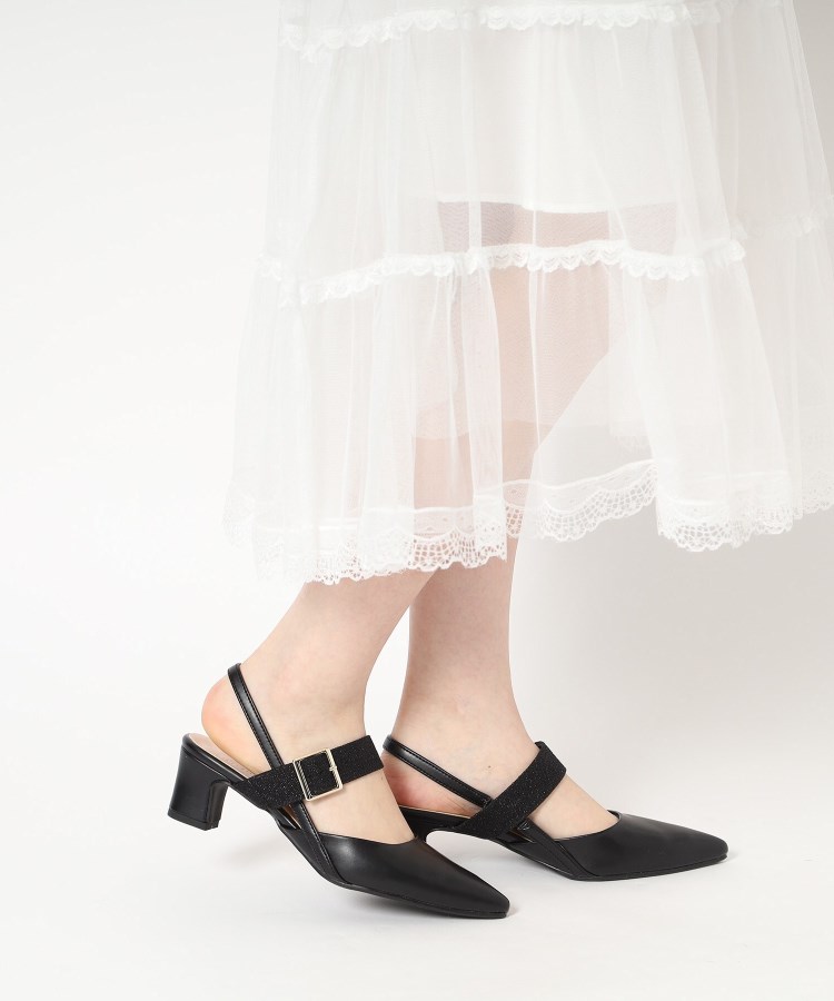 エスペランサ(ESPERANZA)のスリングバックミュールパンプス31