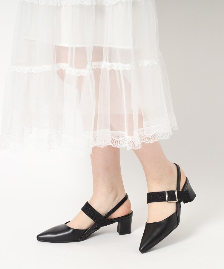 エスペランサ(ESPERANZA)のスリングバックミュールパンプス33