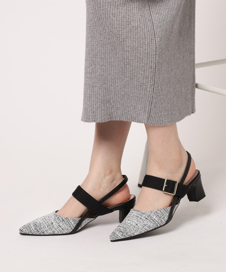 スリングバックミュールパンプス(パンプス) | ESPERANZA スリングバックミュールパンプス(パンプス) | ESPERANZA