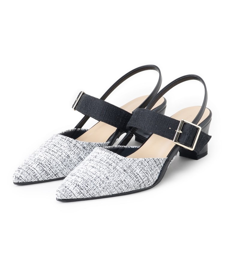 スリングバックミュールパンプス(パンプス) | ESPERANZA スリングバックミュールパンプス(パンプス) | ESPERANZA