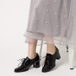 エスペランサ(ESPERANZA)のレースアップヒールパンプス/晴雨兼用1