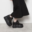 エスペランサ(ESPERANZA)のゴールドライン厚底フラットスニーカー25