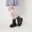 シーエス ティーアンドピー(csT&P)の厚底地雷系レースアップブーツ19