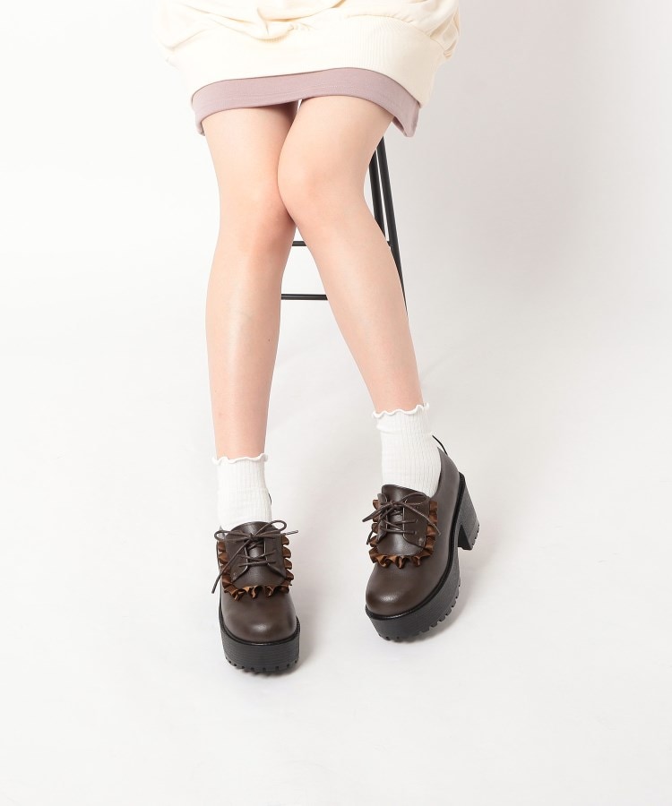 フリルマニッシュ厚底シューズ(パンプス) | csT&P フリルマニッシュ厚底シューズ(パンプス) | csT&P