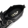 シーエス ティーアンドピー(csT&P)のビジューハート付ダブルリボン厚底ショートブーツ13