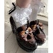 シーエス ティーアンドピー(csT&P)の厚底ヒールリボン付きパンプス21