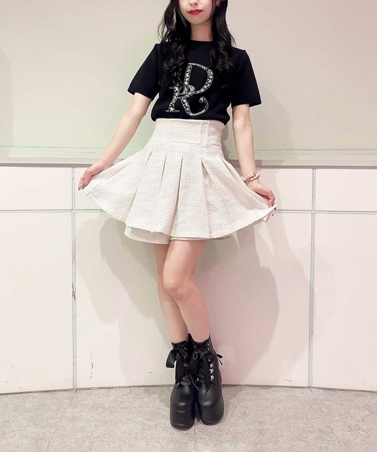シーエス ティーアンドピー(csT&P)の厚底ハトメレースアップヒールブーツ 24SS18