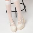 シーエス ティーアンドピー(csT&P)の厚底キラキラダブルストラップパンプス14