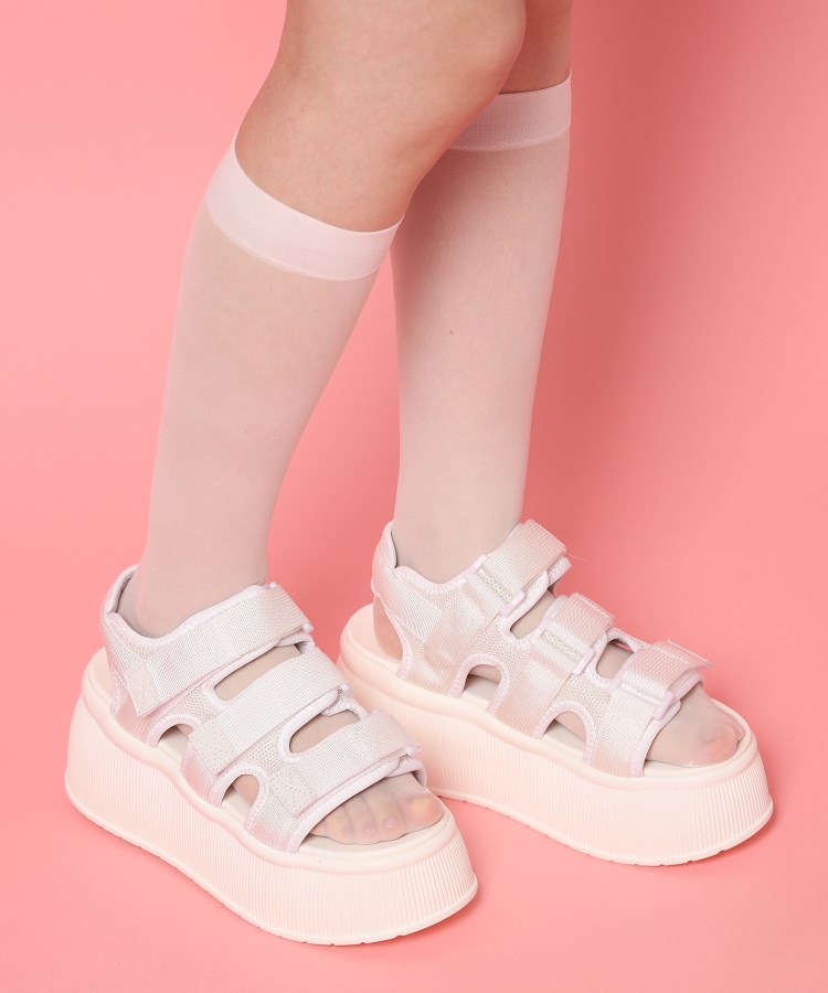 大人気定番商品 厚底3本ベルトスポーツサンダル（サンダル・ミュール） | csT&P ウェア