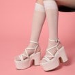 シーエス ティーアンドピー(csT&P)の厚底レースアップサンダル13