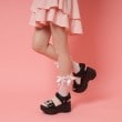 シーエス ティーアンドピー(csT&P)の厚底ビジューバックルサンダル16