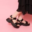 シーエス ティーアンドピー(csT&P)のキルティング 面ファスナーストラップサンダル16