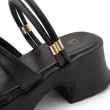 シーエス ティーアンドピー(csT&P)の3連リボンバレエコアサンダル6