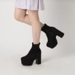 シーエス ティーアンドピー(csT&P)のスクウェアヒールストレッチブーツ33