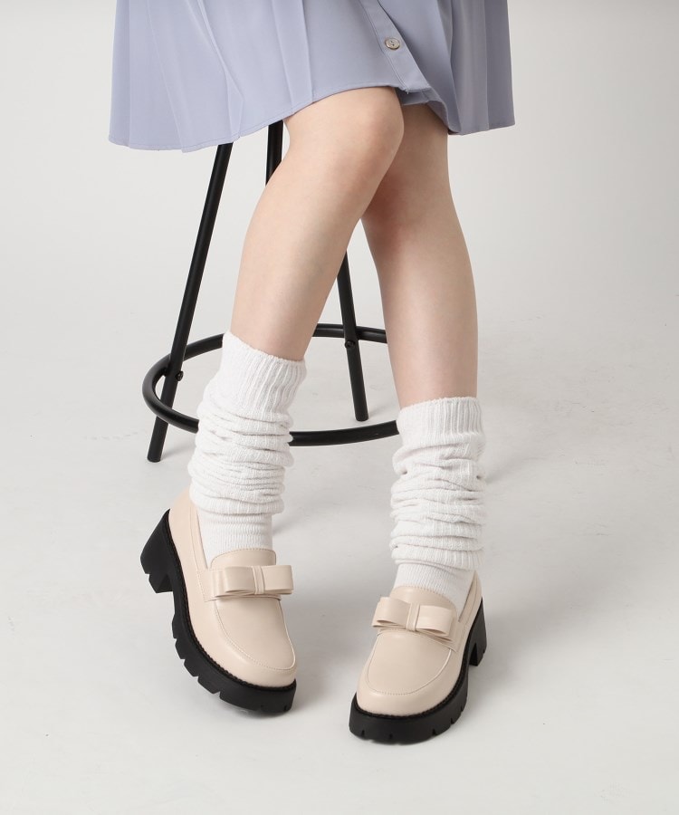 シーエス ティーアンドピー(csT&P)の【抗菌・消臭】リボン付きローファーパンプス19