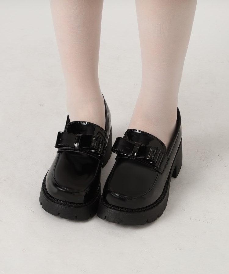 シーエス ティーアンドピー(csT&P)の【抗菌・消臭】リボン付きローファーパンプス22