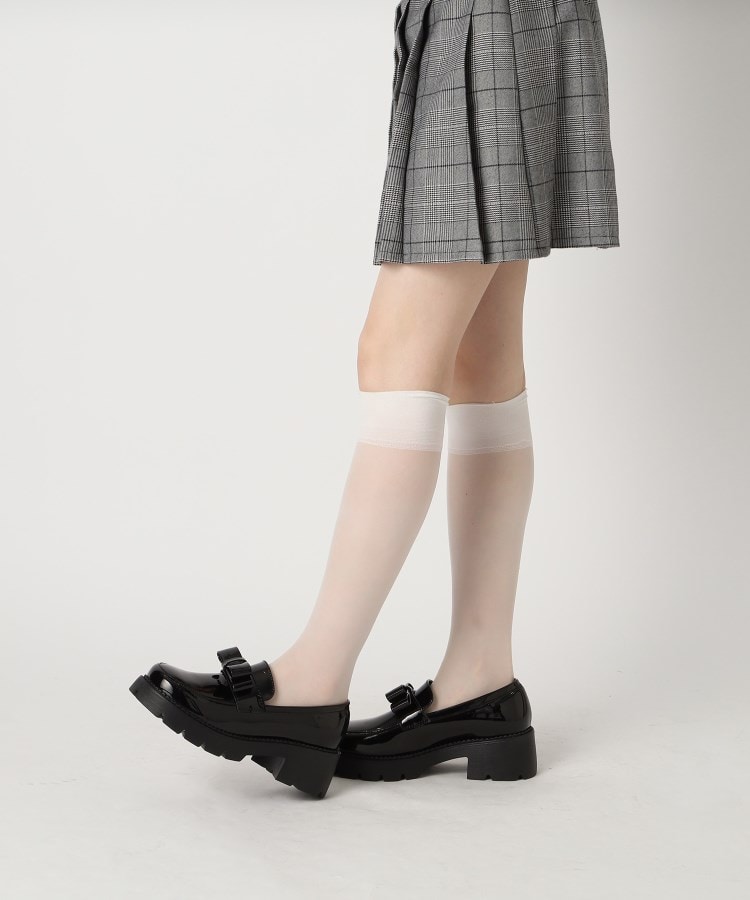 シーエス ティーアンドピー(csT&P)の【抗菌・消臭】リボン付きローファーパンプス30
