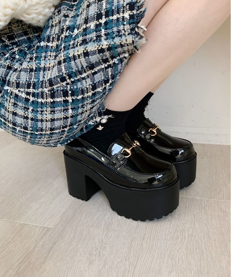 厚底ビット付きローファーパンプス(パンプス) | csT&P 厚底ビット付きローファーパンプス(パンプス) | csT&P
