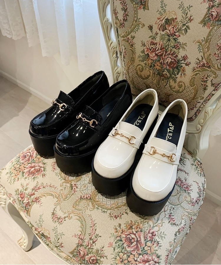 厚底ビット付きローファーパンプス(パンプス) | csT&P 厚底ビット付きローファーパンプス(パンプス) | csT&P