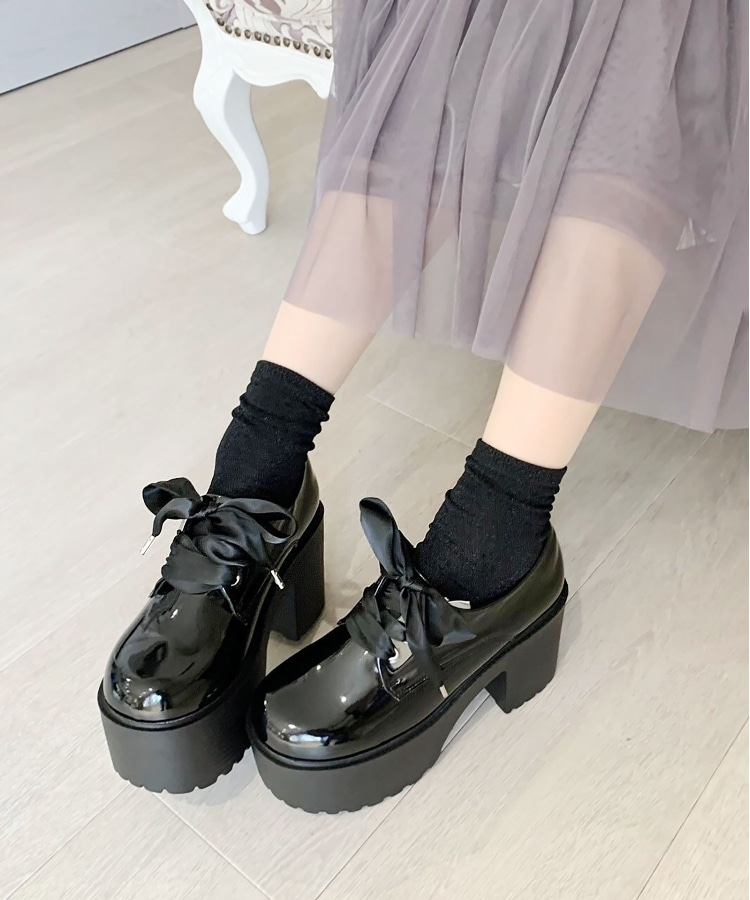 厚底マニッシュシューズ（パンプス） | csT&P（エスペランサ