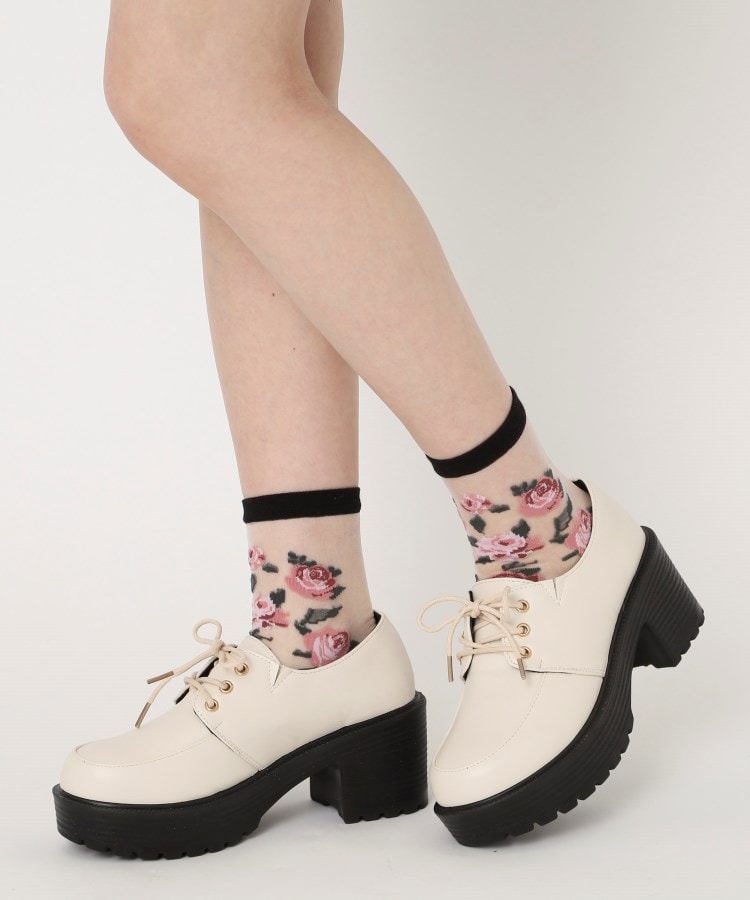 厚底レースアップパンプス(パンプス) | csT&P(エスペランサ 厚底レースアップパンプス(パンプス) | csT&P(エスペランサ