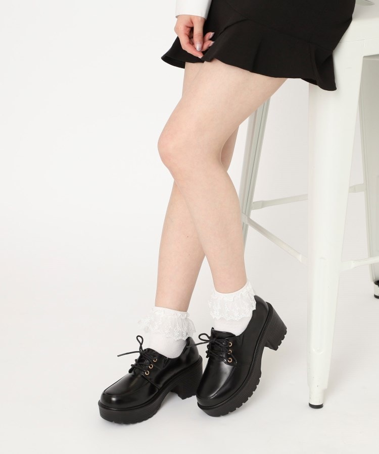 厚底レースアップパンプス(パンプス) | csT&P(エスペランサ 厚底レースアップパンプス(パンプス) | csT&P(エスペランサ