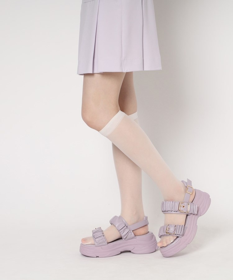 シーエス ティーアンドピー(csT&P)の厚底クシュクシュベルトスポサン25