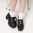 シーエス ティーアンドピー(csT&P)のビジューハート付ダブルリボン厚底パンプス25