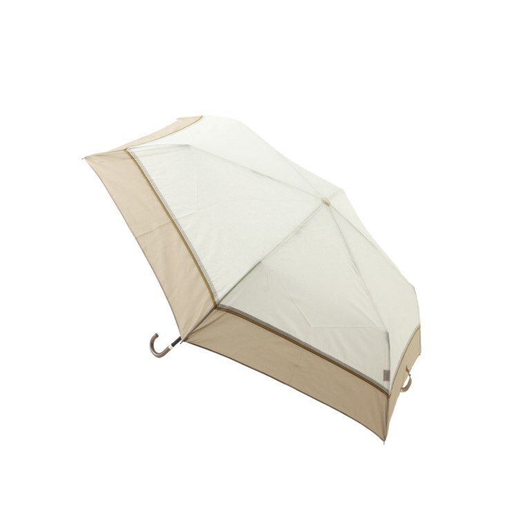 オーバー タッシェ(Ober Tashe)のbecause　プレーンバイカラーミニ　レイン　UVカット 折りたたみ傘