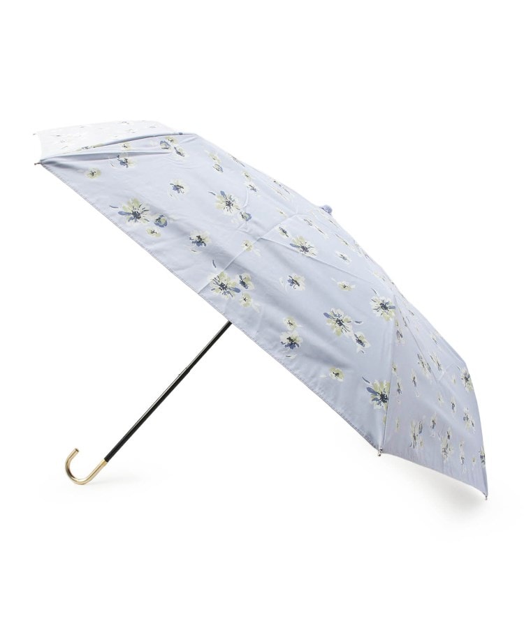 ＜WORLD＞ Ober Tashe(オーバー タッシェ) 【晴雨兼用傘】持ち手付き折りたたみ傘《フローラル》