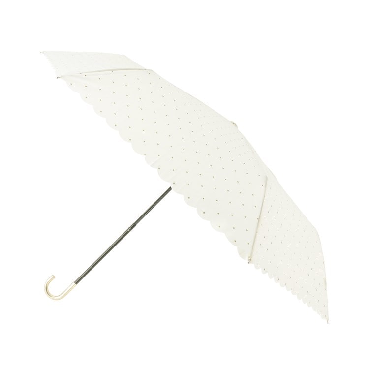 オーバー タッシェ(Ober Tashe)のドットグリッターヒートカット ミニ 折りたたみ傘 折りたたみ傘