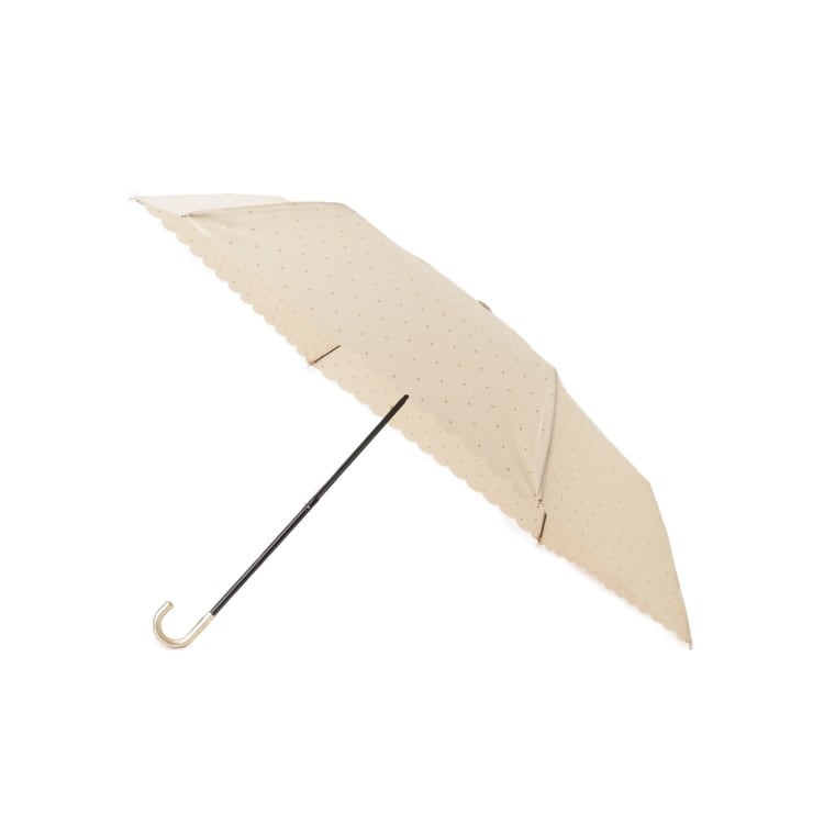 オーバー タッシェ(Ober Tashe)のドットグリッターヒートカット ミニ 折りたたみ傘 折りたたみ傘