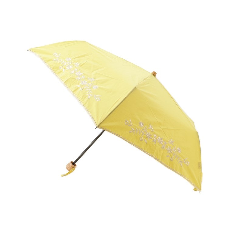 オーバー タッシェ(Ober Tashe)の【紫外線遮蔽率90％以上/晴雨兼用/日傘/折りたたみ傘/UVカット/熱中症対策】ボヘミアンフラワー 折りたたみ傘
