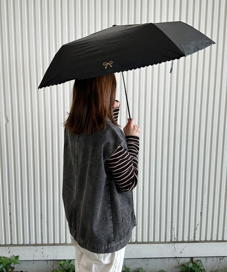 ◆晴雨兼用 傘 折りたたみ ミニ 軽量 遮光 UV ブラック