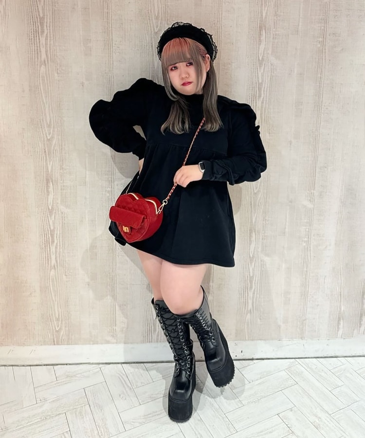 ハート キルト チェーンベルト ショルダーバッグ(ショルダー ハート キルト チェーンベルト ショルダーバッグ(ショルダー